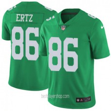 Zach Ertz Philadelphia Eagles Mens Game Color Rush Green Jersey Bestplayer